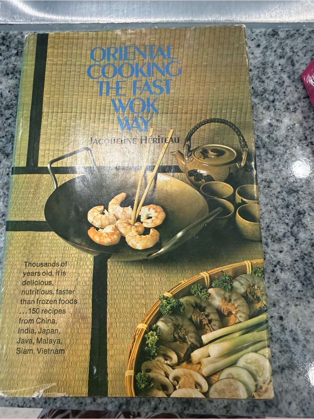 Oriental Cooking The Fast Wok Way by - Gold Cover